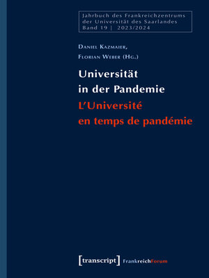 cover image of Universität in der Pandemie / L'Université en temps de pandémie